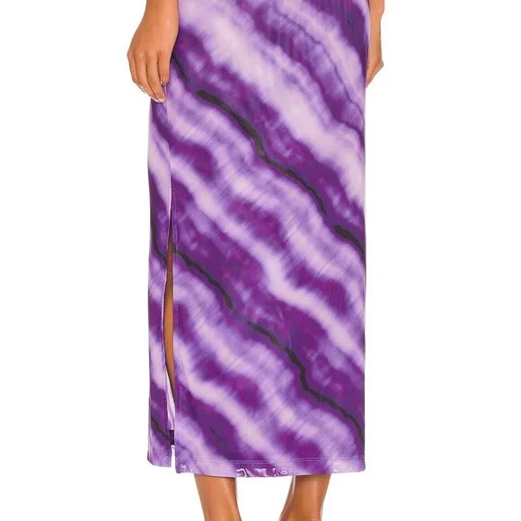 Cult Gaia x Bratz Set – Nevra Top & Meygan Skirt in Grape Dusty Dye NWT, Size XS